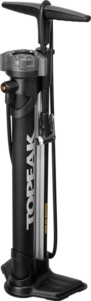 Topeak vloerpomp JoeBlow Booster zwart
