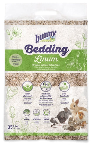 Bunny natuur Bunnybedding linum vlasvezel