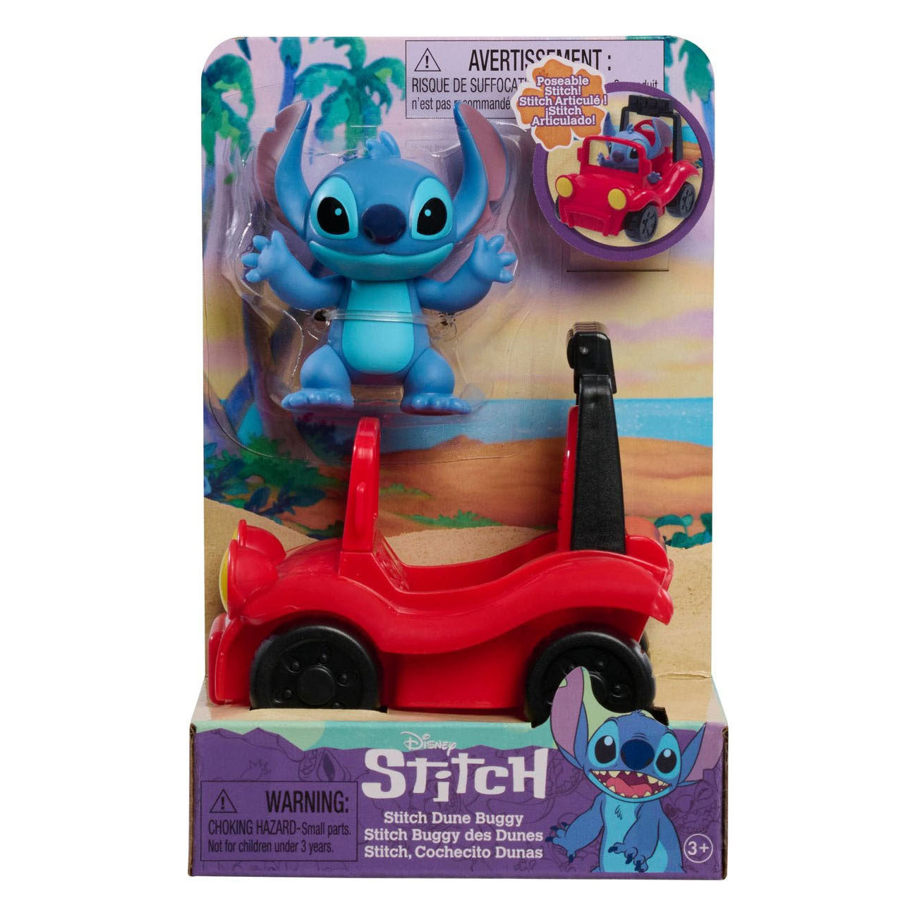 Spectron stitch met strandbuggy speelgoedauto
