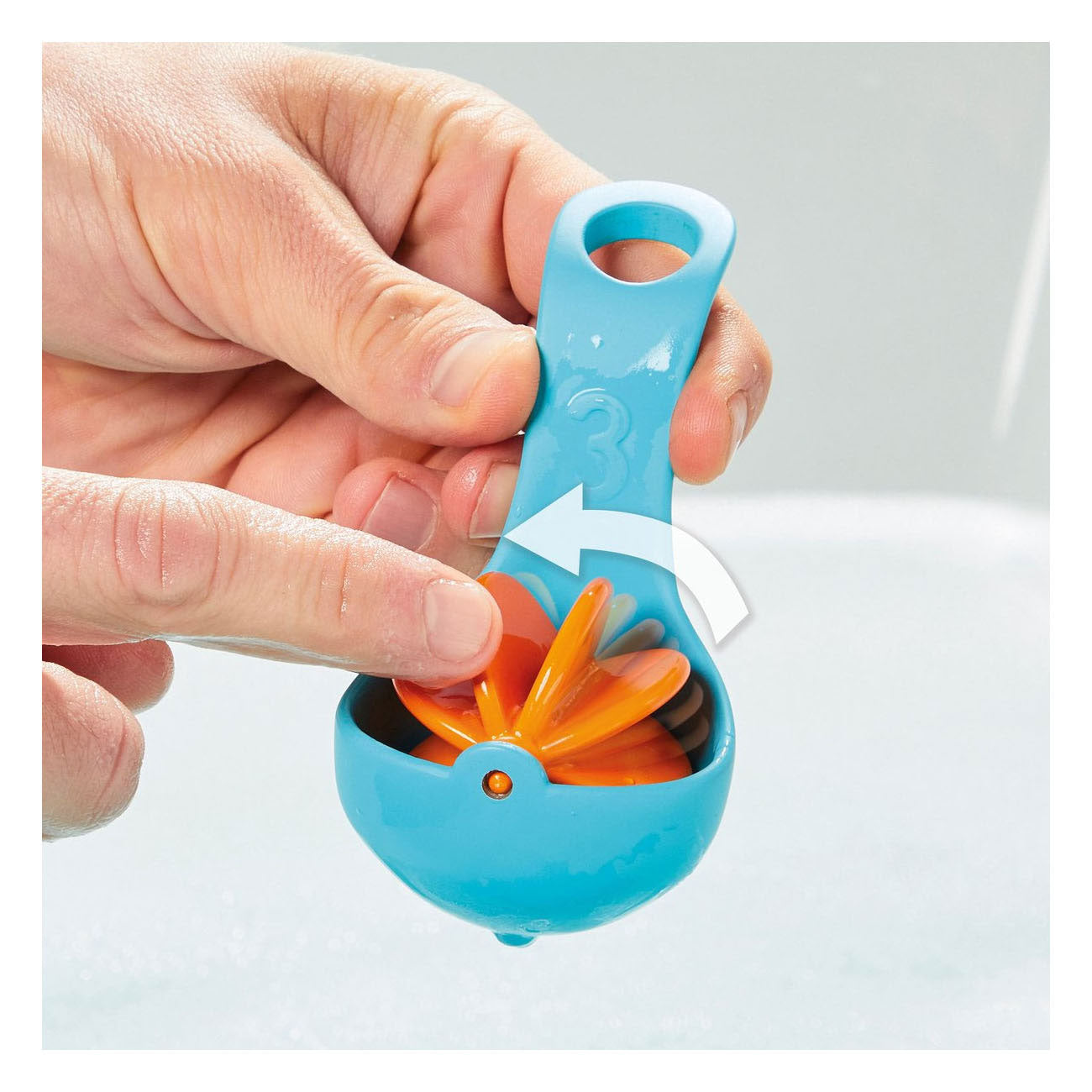 7-in-1 activiteitenoctopus voor in bad