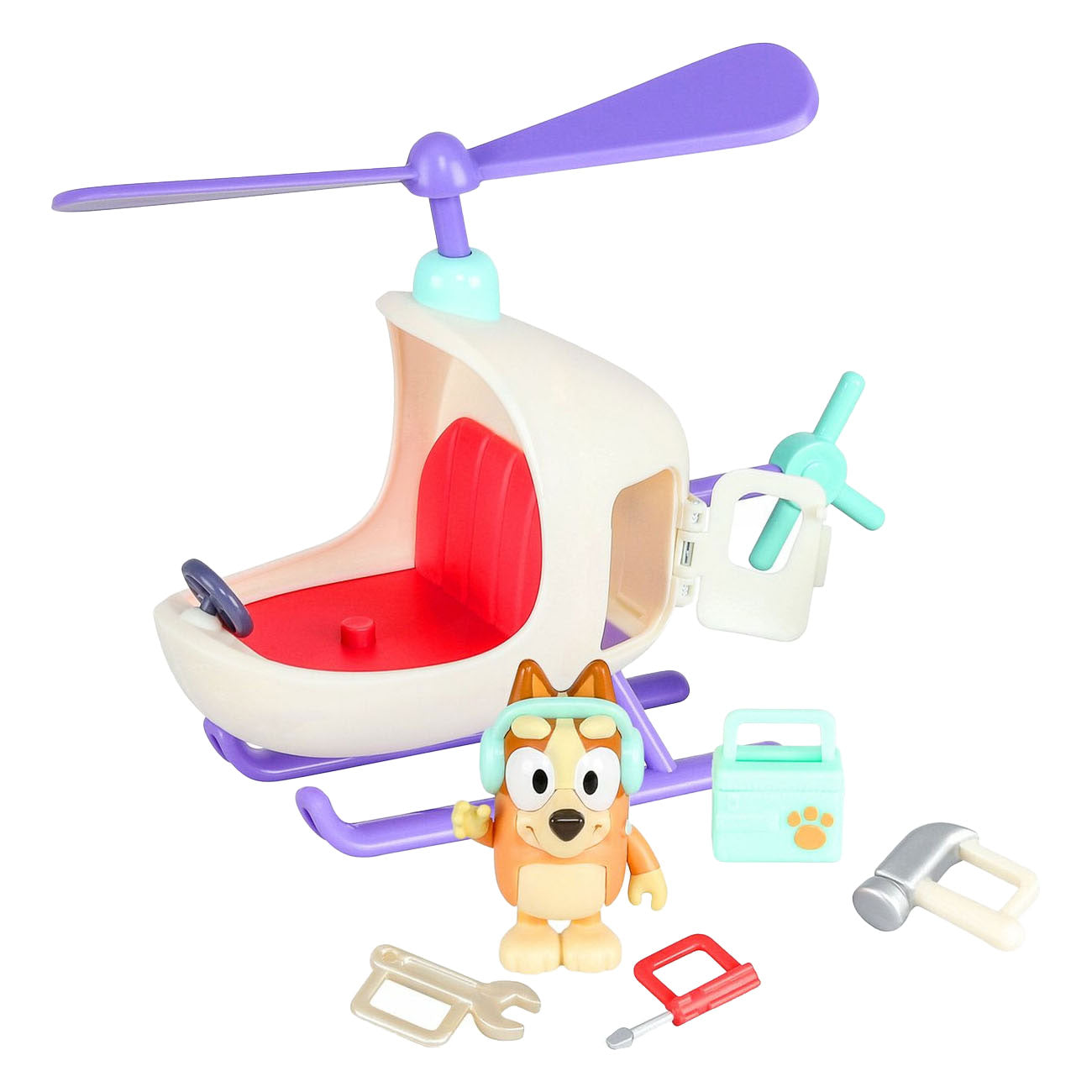 Elandenspeelgoed bluey helikopter bingo speelfiguur