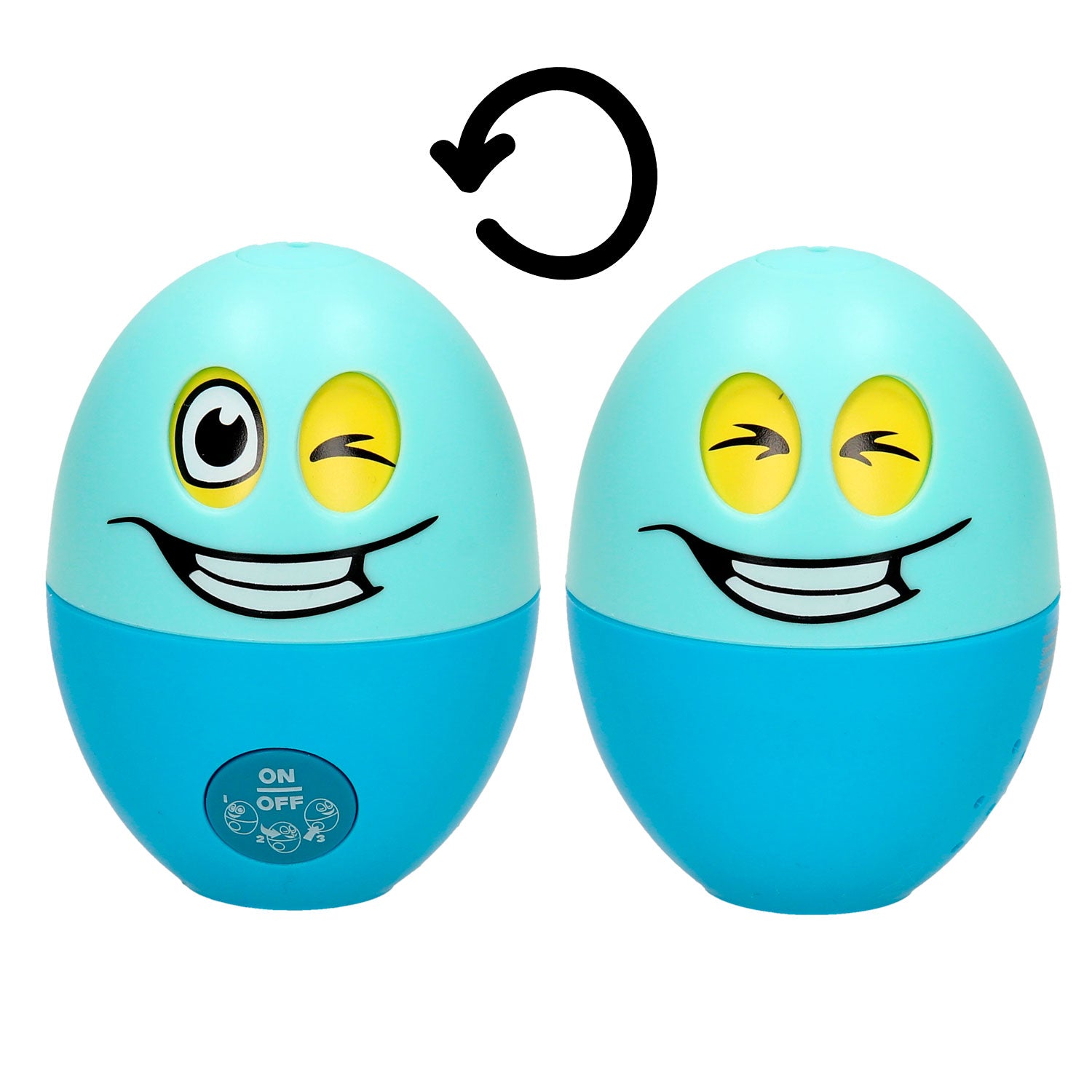 Zilververlichte Sprekend Paas Verstop Ei, 1e.