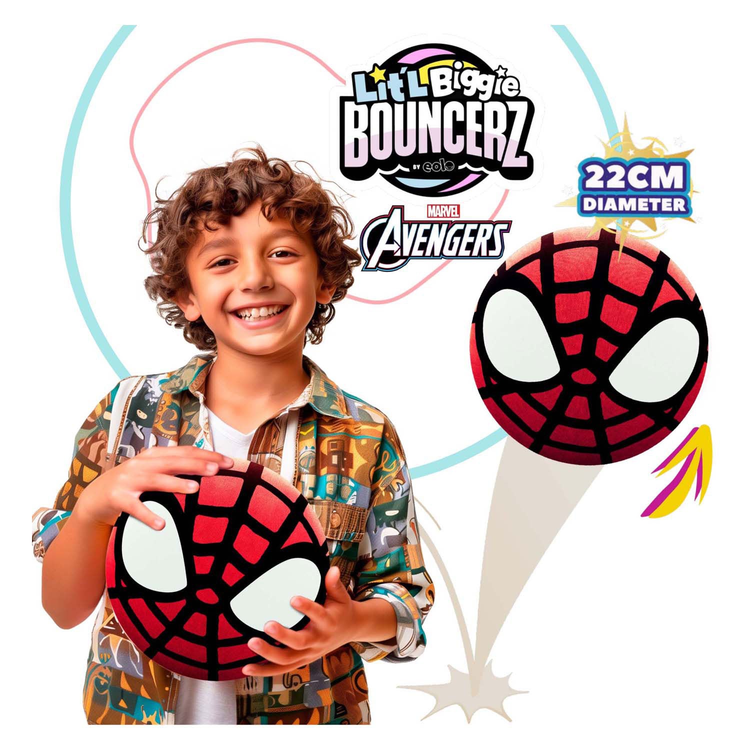 Spectron kleine grote bouncerz spiderman