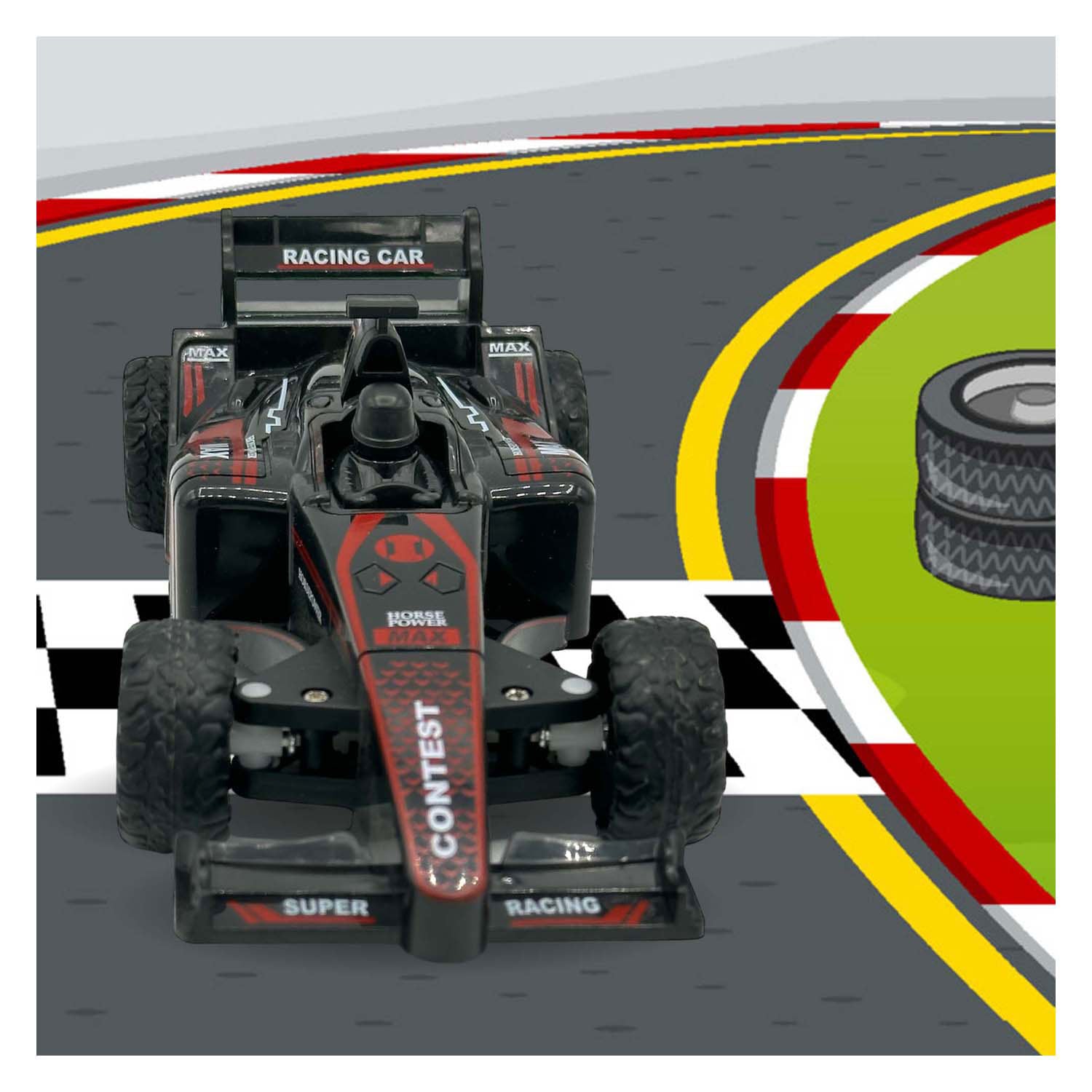 Gear2play rc bestuurbare autoraceteam p1