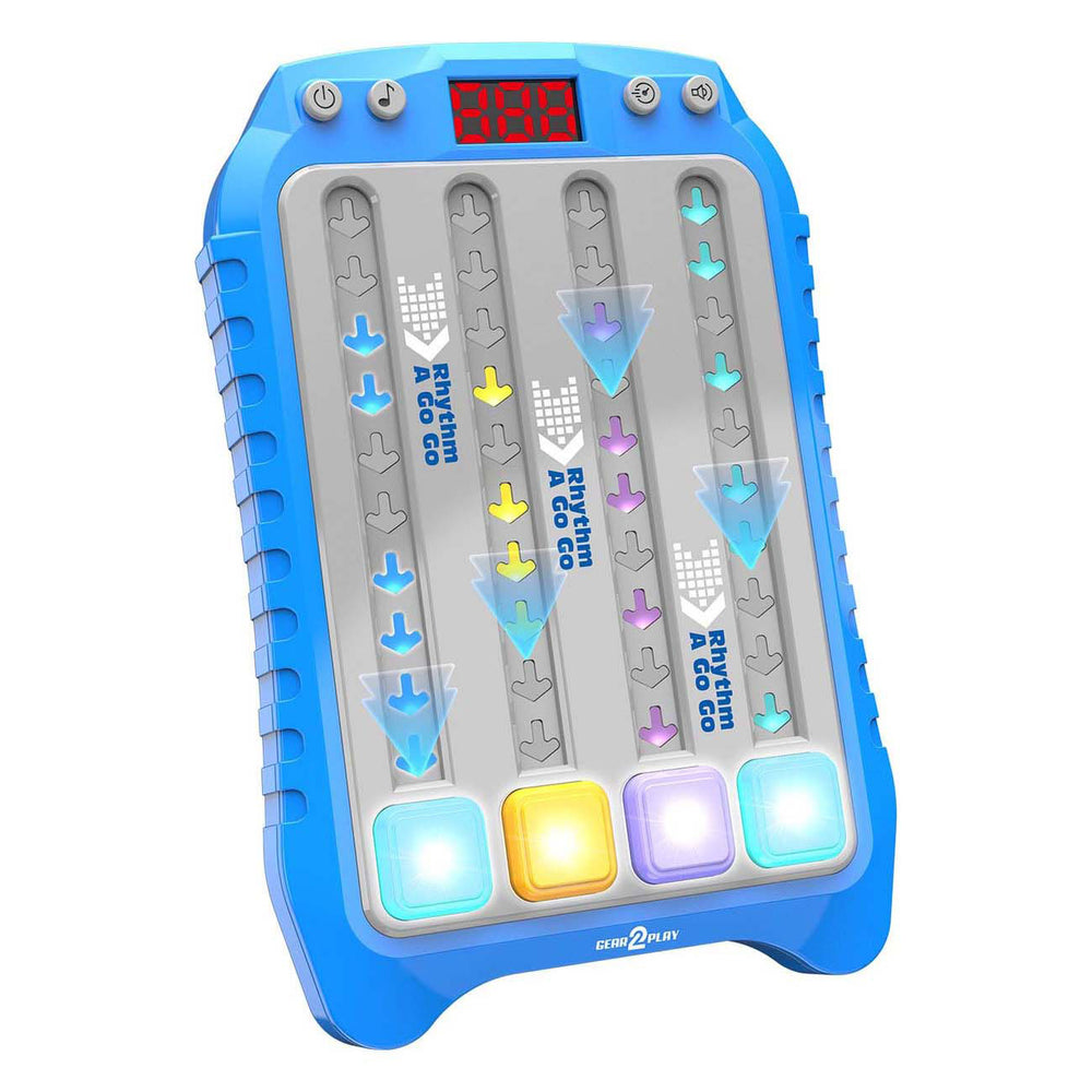 Gear2play ritme en volg het ritme spel blauw
