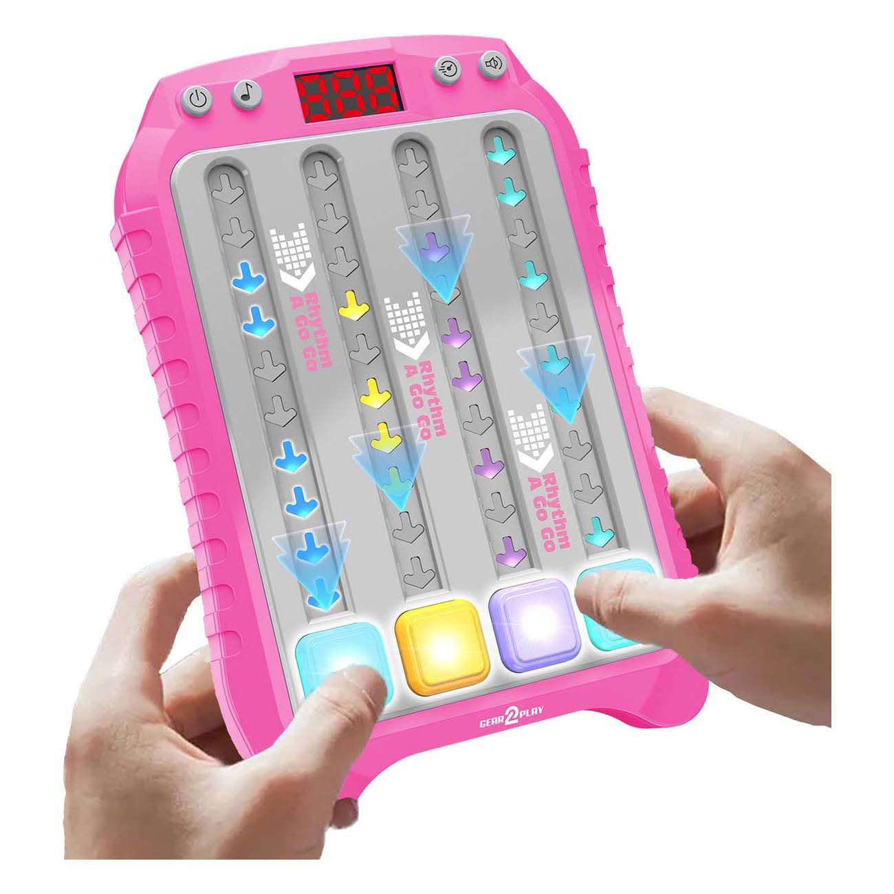 Gear2play ritme en volg het ritme spel roze
