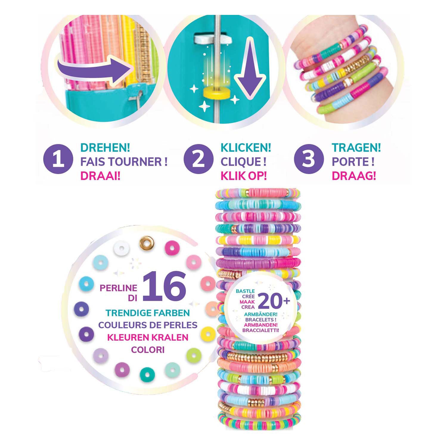 Spectron heishi armbandjes maken