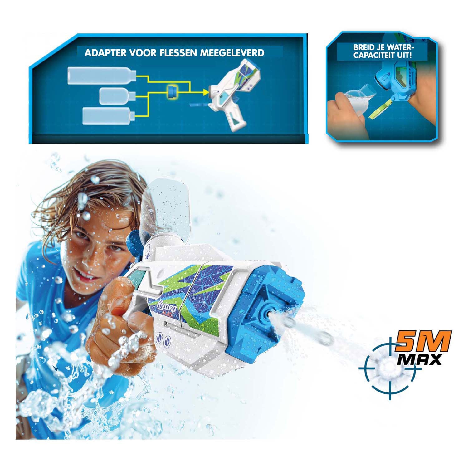Silverlit hydro mad - mini waterpistool 2-pack