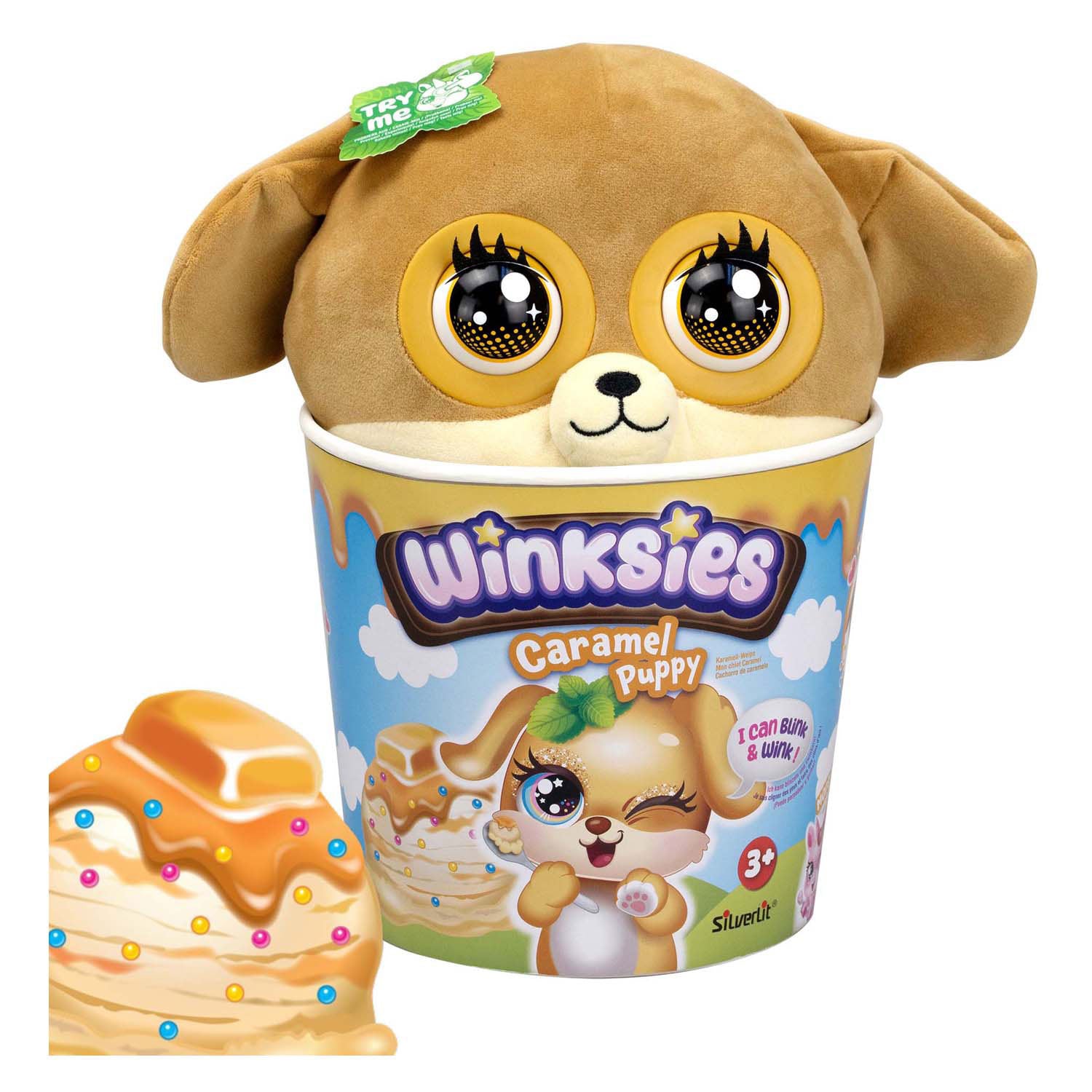 Winksies karamel puppy