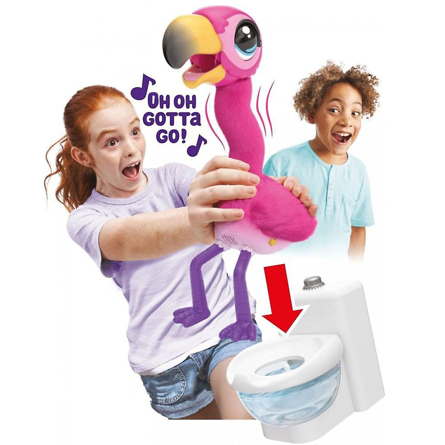 Spectron gotgo flamingo interactieve knuffel