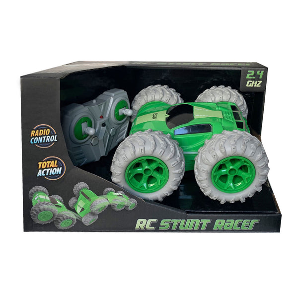 Gear2play rc stuntracer groen 1:18 - rc auto - bestuurbare auto