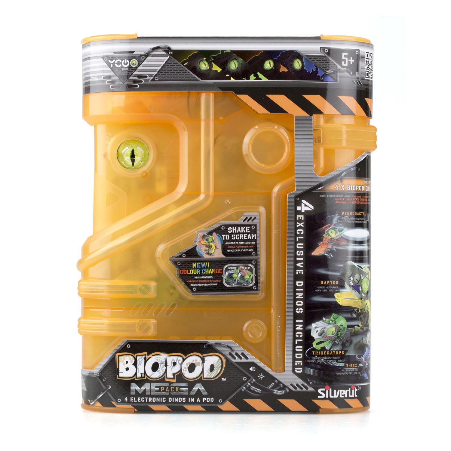 Biopod Battle Mega Set - 4 Dino's