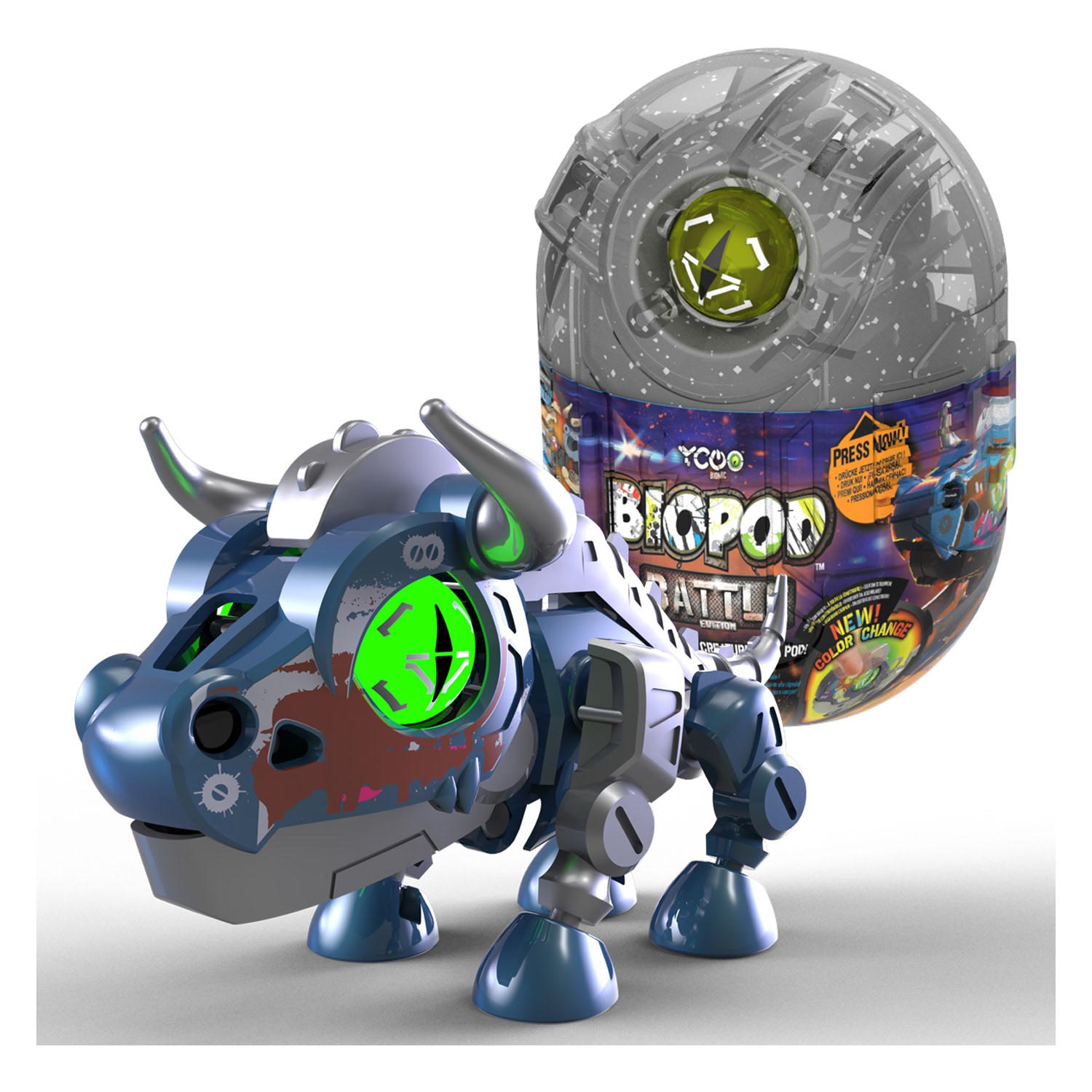 Silverlit biopod gevecht enkele dino