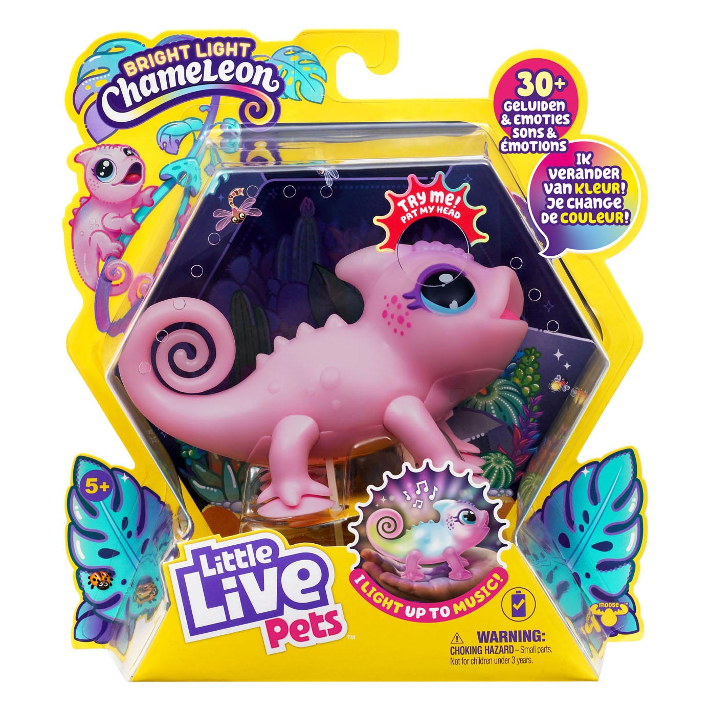 Little Live Pets Kameleon Nova Roze Interactief