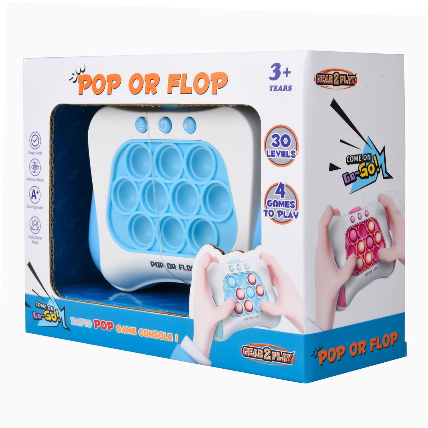 Spectron pop of flop - blauw