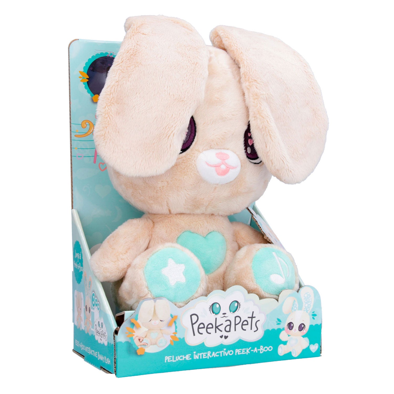 Kiekeboe Kiekeboe Knuffel Bunny met Geluid
