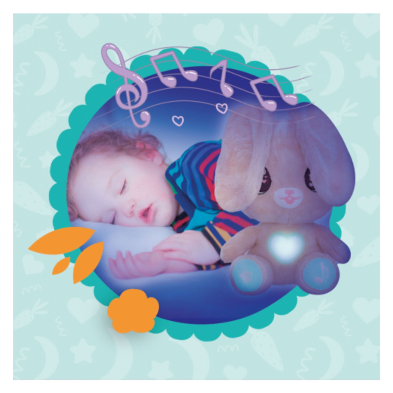 Kiekeboe Kiekeboe Knuffel Bunny met Geluid