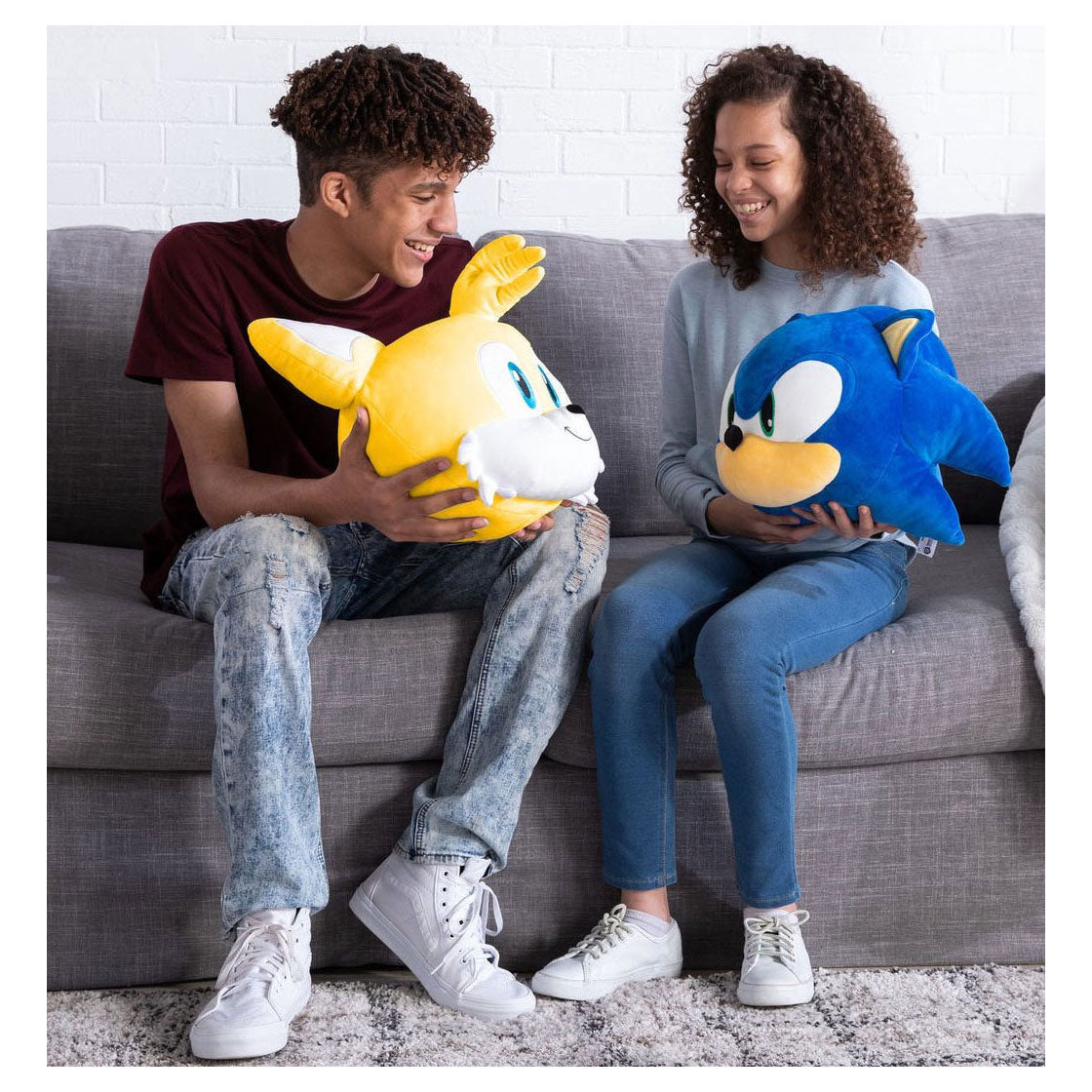 Tomy Mocchi Mocchi Mega Sonic Pluchen Knuffel