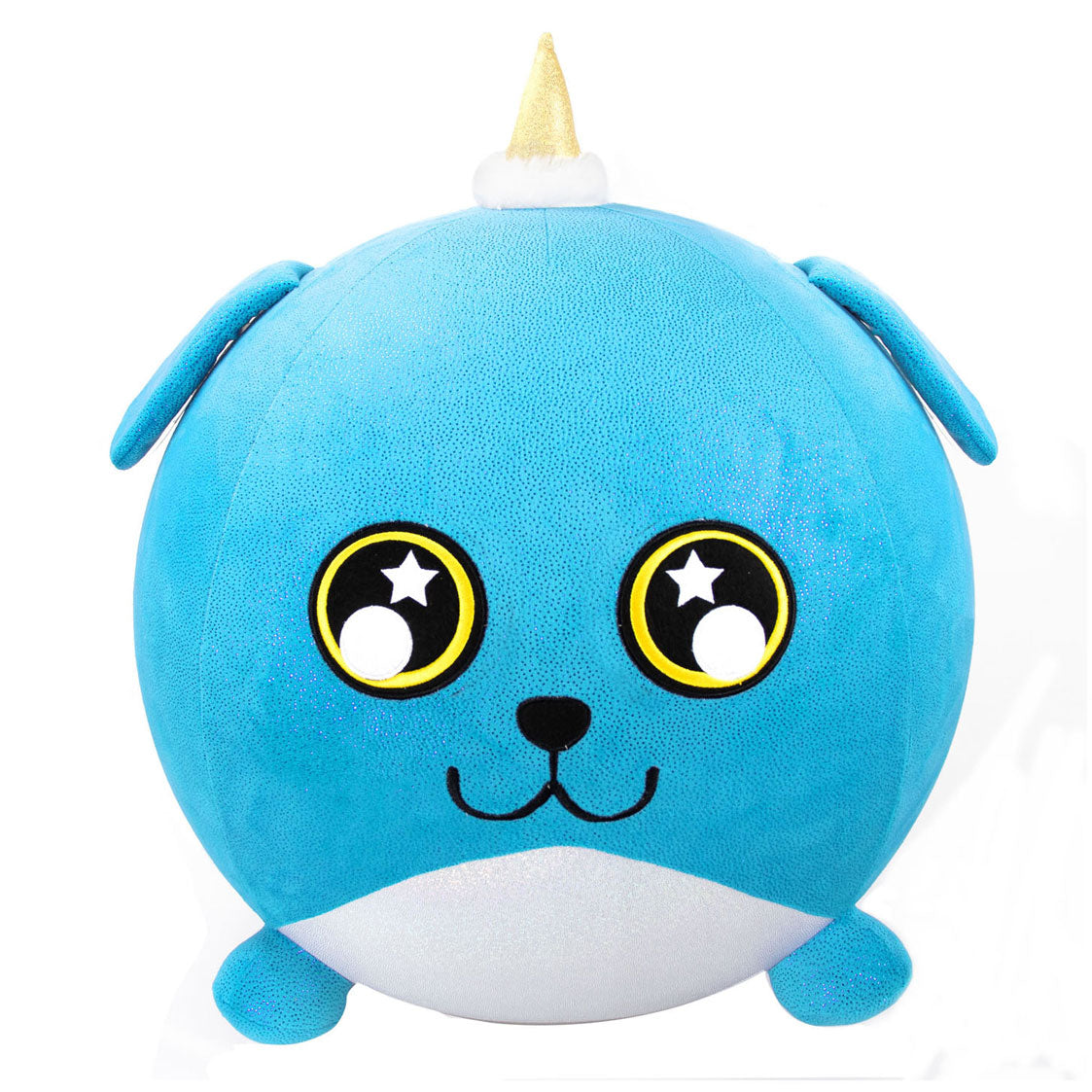 Biggies Hond Blauw Opblaasbare Knuffel