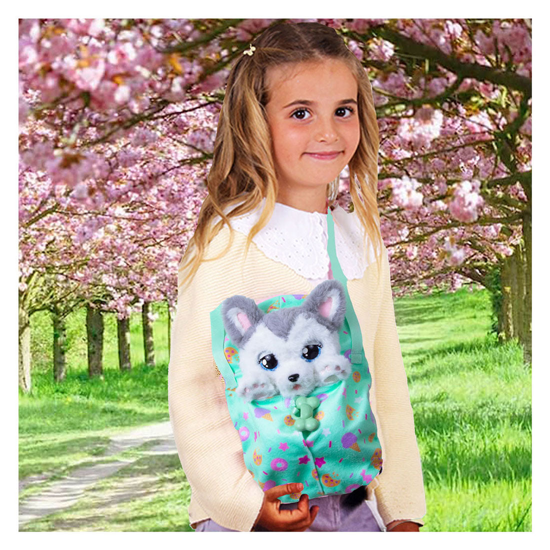 Knuffel Huisdieren Husky Interactieve Knuffel