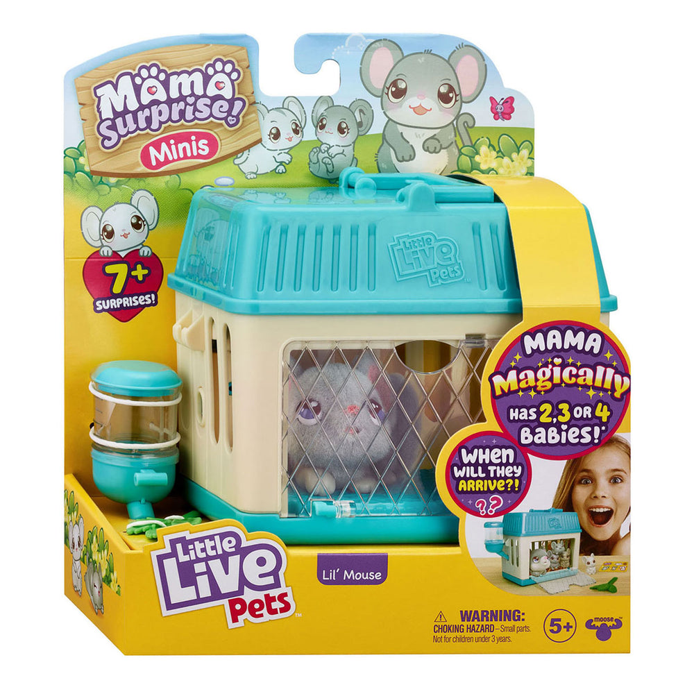 Moose Toys Little Live Pets Mama Surprise Mini Playset Mouse