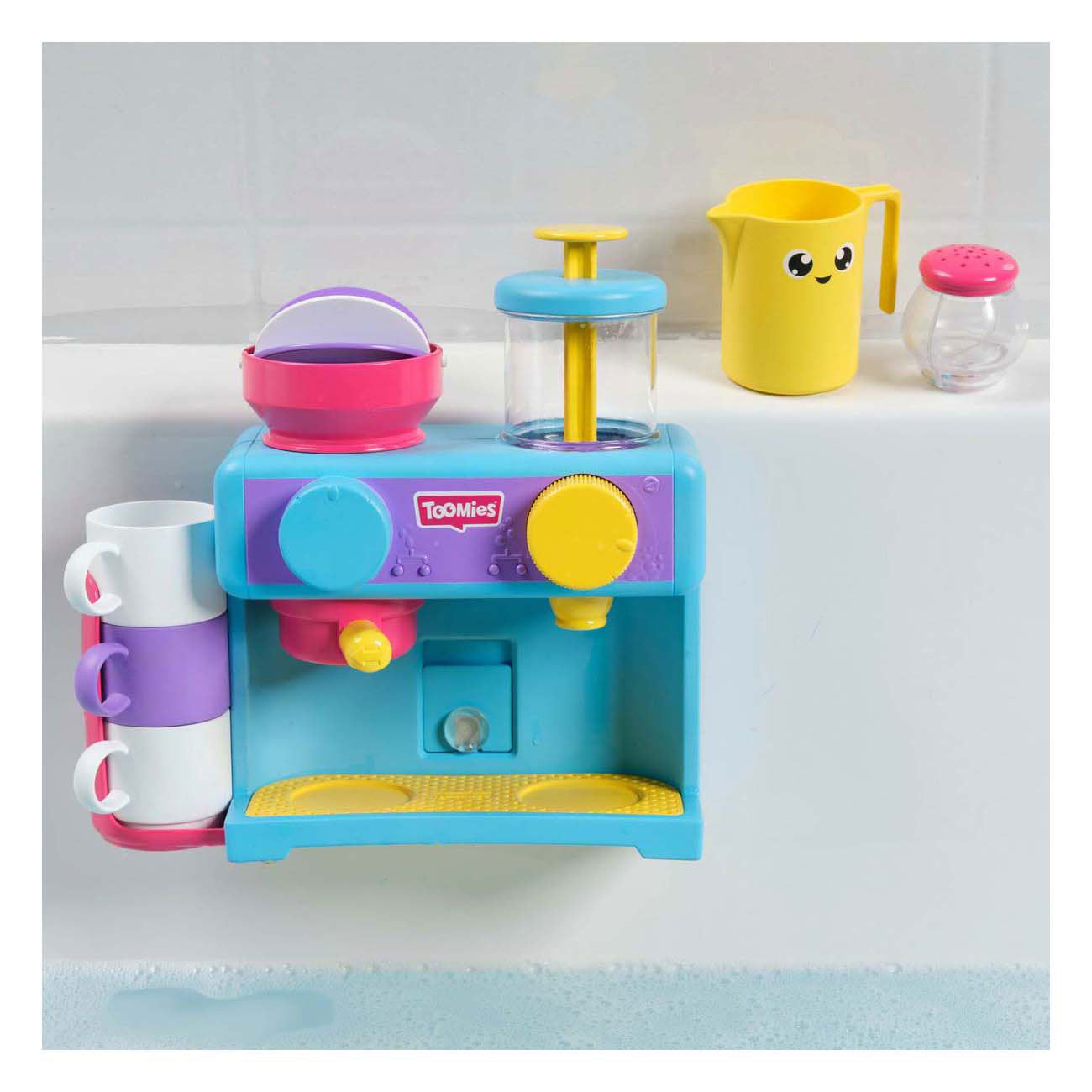 Tomy slechtspeelgoed koffiemachine slechte barista