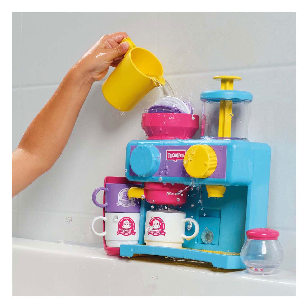 Tomy slechtspeelgoed koffiemachine slechte barista