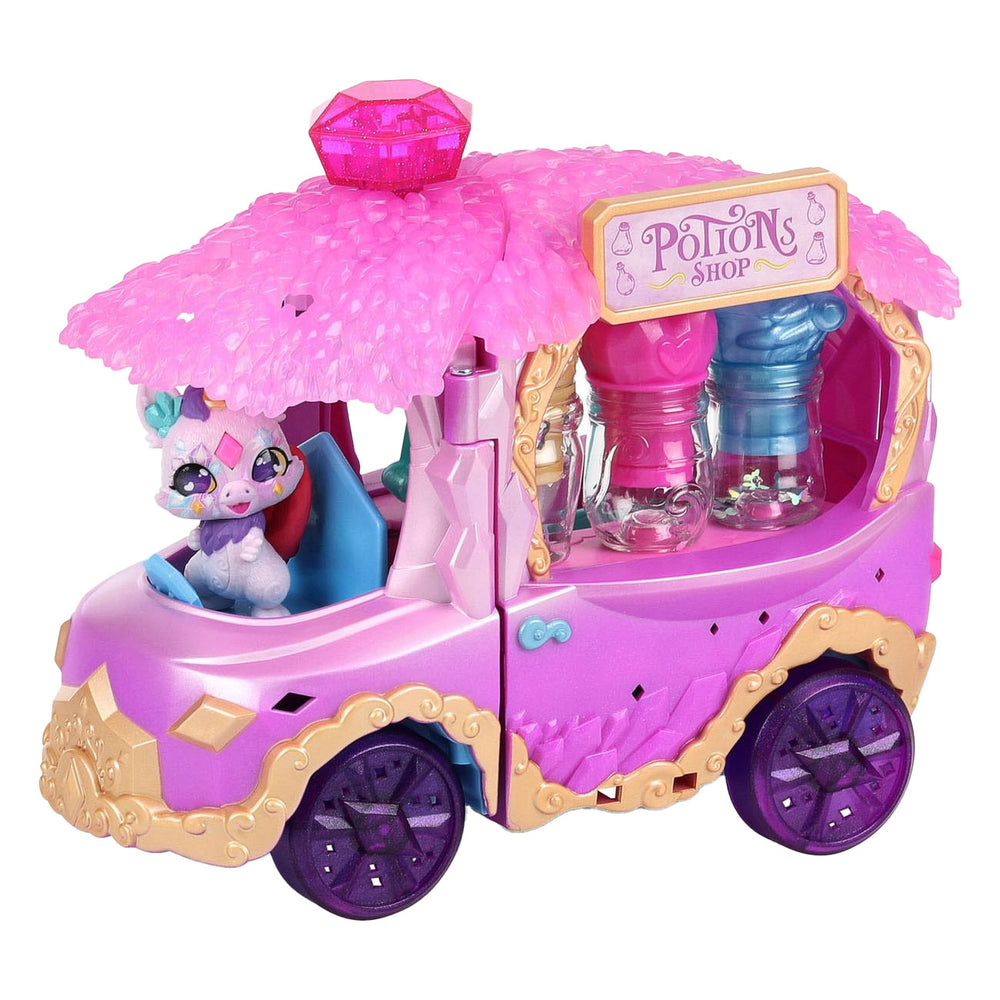 Moose Toys Magic Mixies Mixlings Collector's Cauldrons Magic Potion Vehicle Crystal Woods Series 3