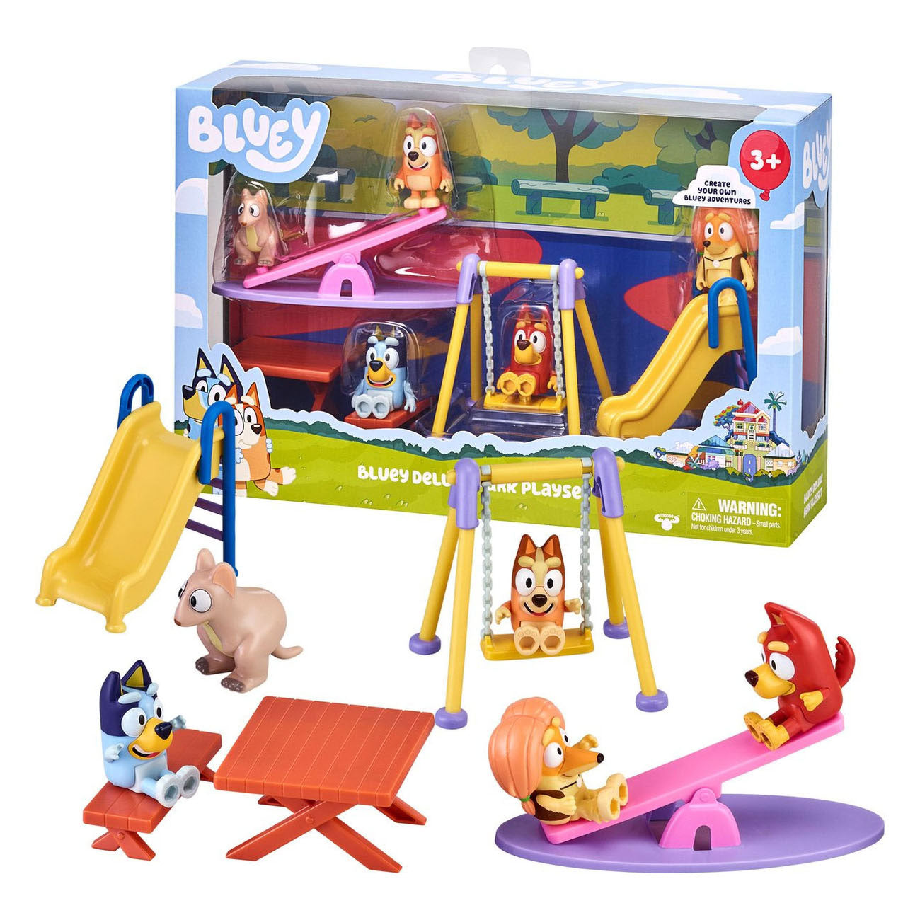 Elandenspeelgoed bluey speeltuin luxe speelset