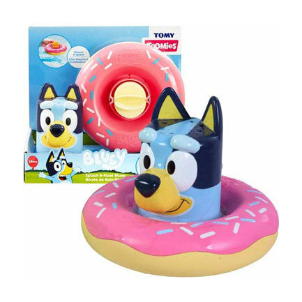 Elandspeelgoed bluey spuug en drijf speelfiguur badspeelgoed