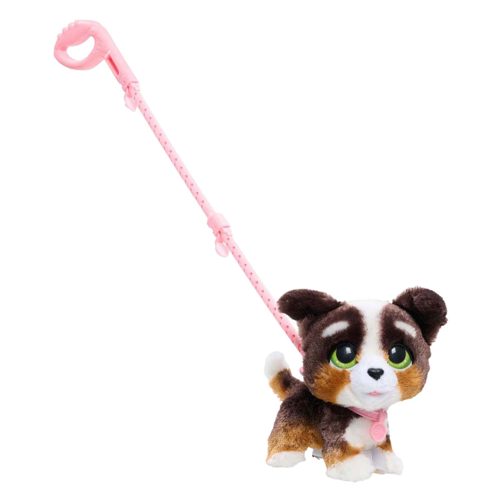 Spectron furreal walk-a-lots bernedoodle interactief dier