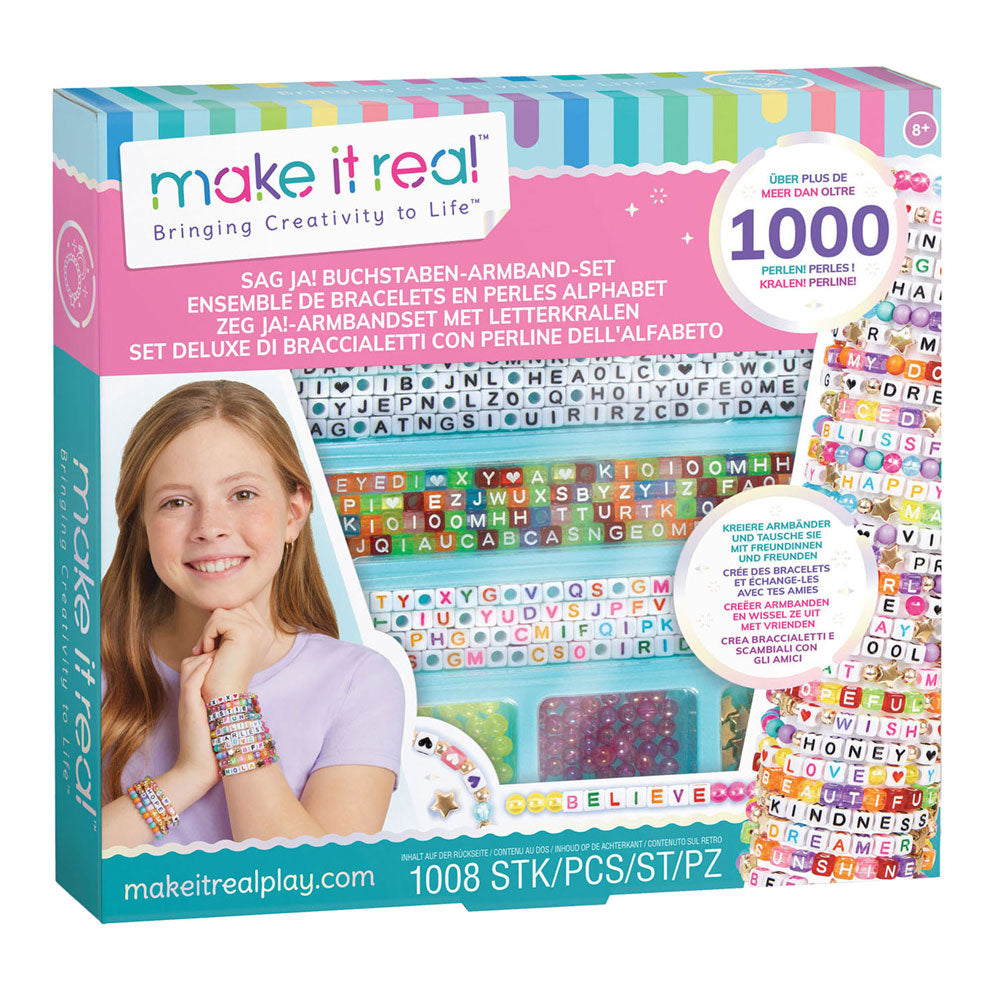 Maak het echt - maak je eigen kralenarmbanden, 1008dlg.