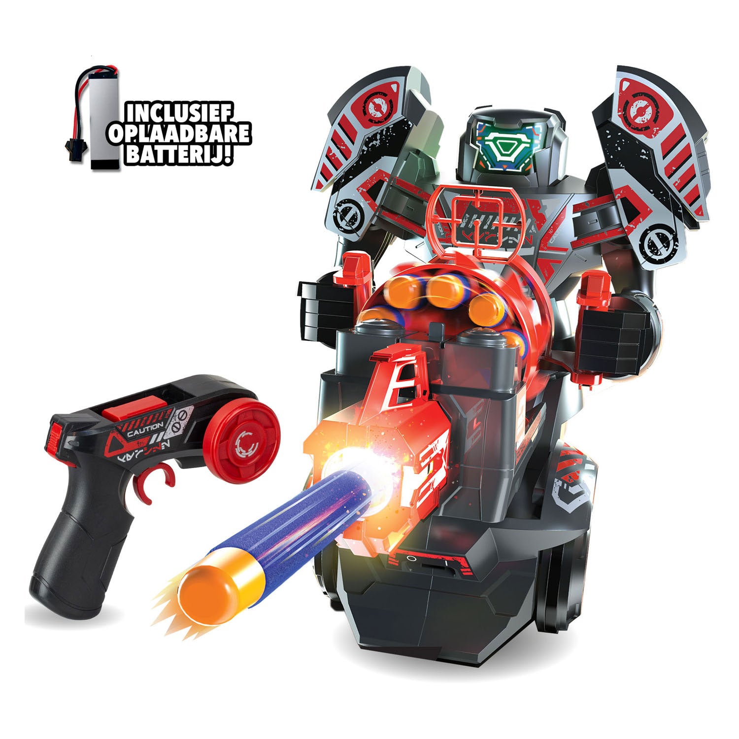Silverlit robo rapidfire schietde robot