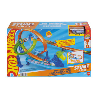 Hot wheels hotwheels stunt tracks snelle lanceercycloon