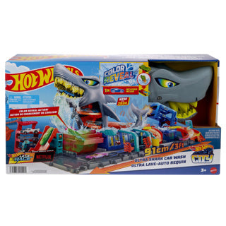 Ty hot wheels ci ultra shark car wash
