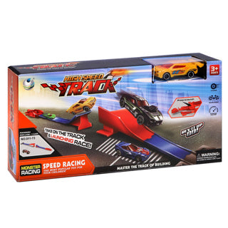 No brand racebaan mini 2 assorti | 4 stuks