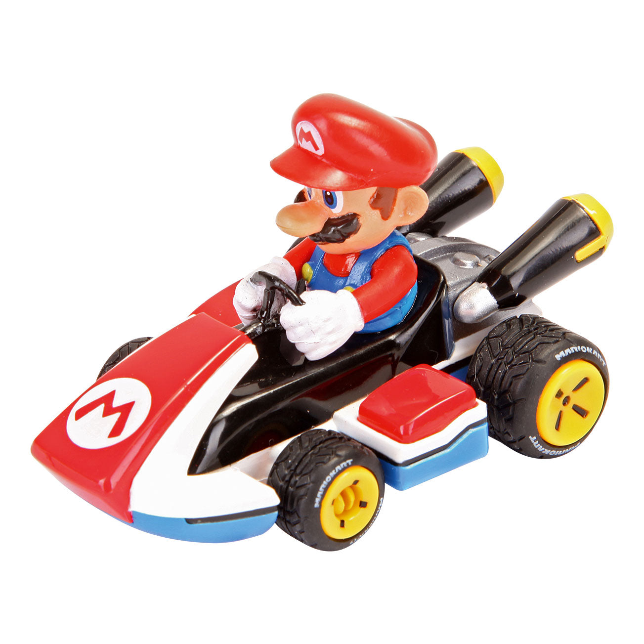 Trek Super Mario Kart terug - Mario
