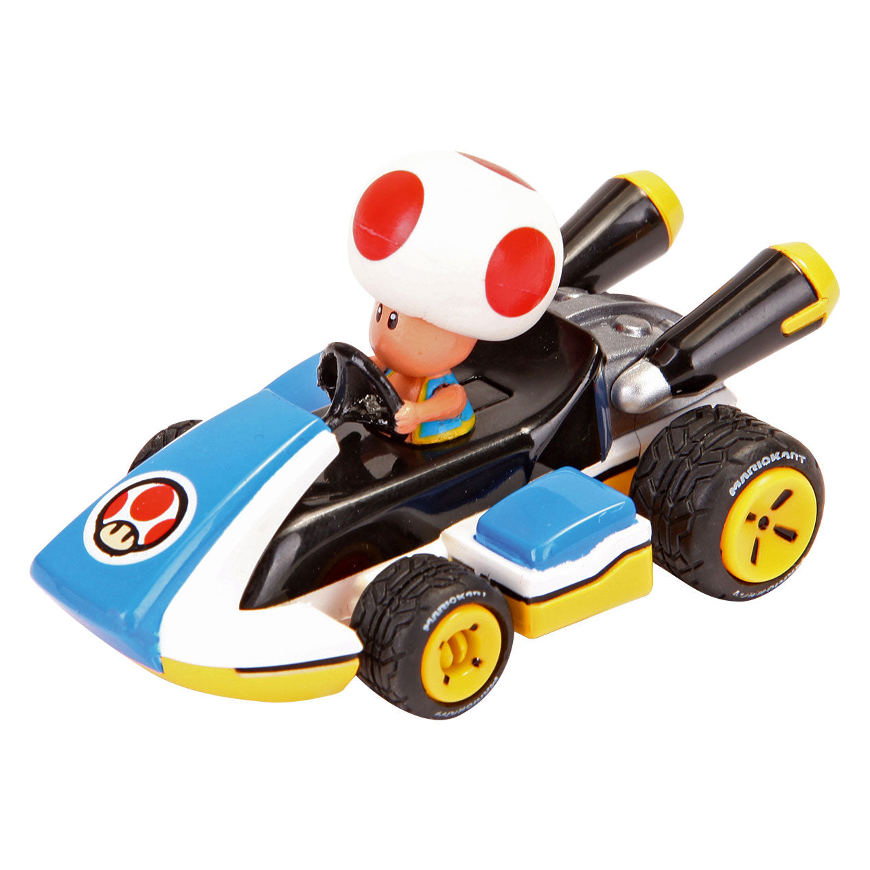 Trek Super Mario Kart terug - Toad