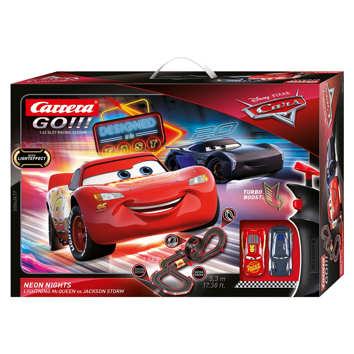 Carrera GO!!! Racebaan - Auto's Neonnachten