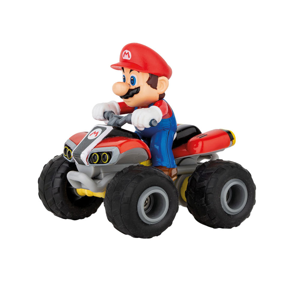 Carrera rc bestuurbare auto - super mario quad 1:40