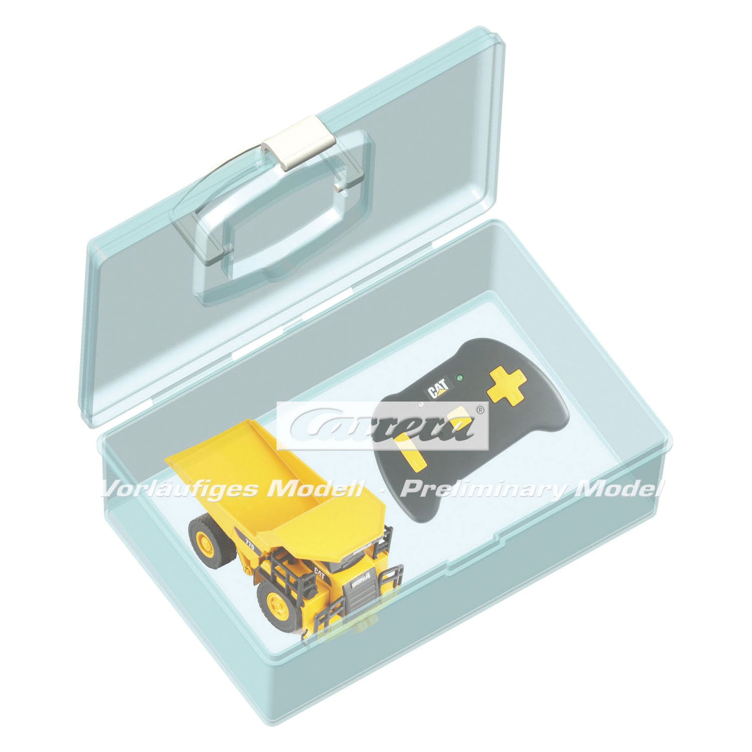 Carrera rc bestuurbare auto - cat mini rc - 770 mijnbouw vrachtwagen