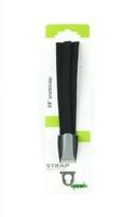 Sangle élastique Trio Widek avec support universel en acier inoxydable - noir (sur carte)