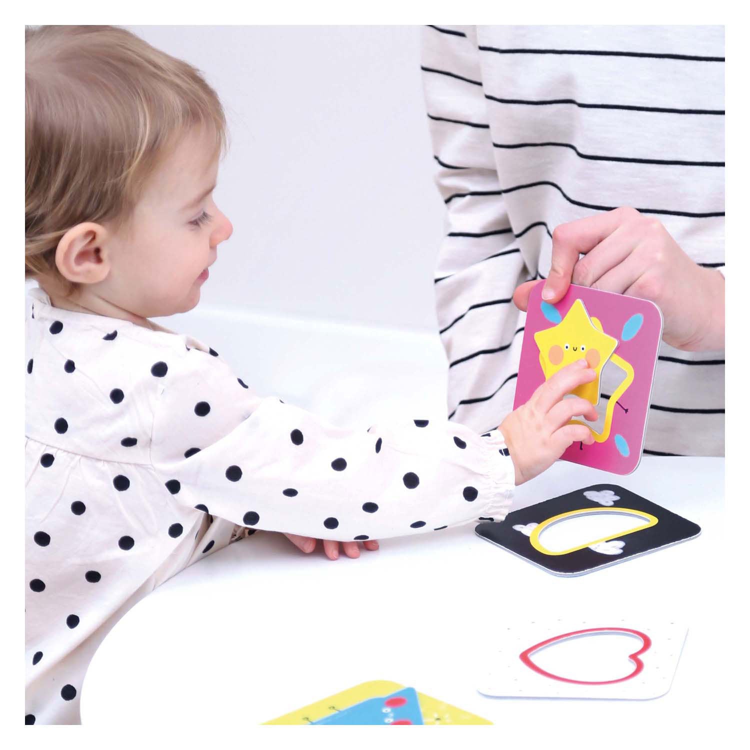 Banana panda on-the-go puzzel ontdek vormen 18m+