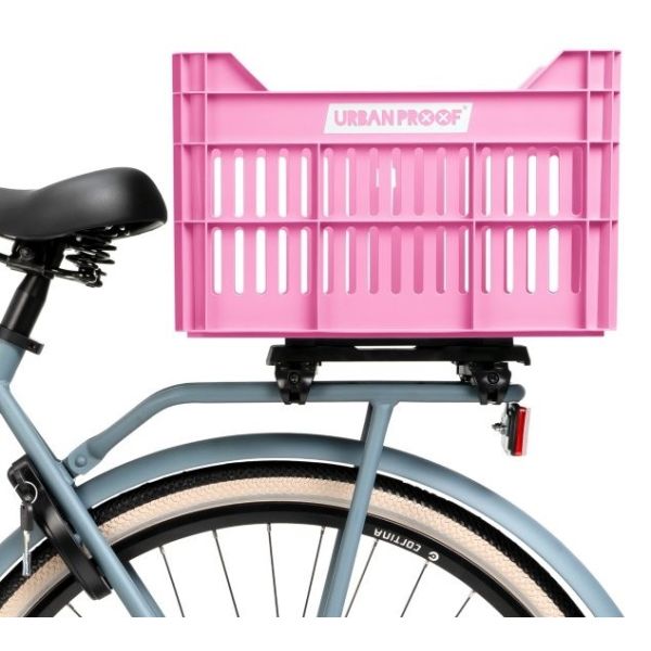 Dutchperfect urban proof krat 30l roze bright pink 40x30x25