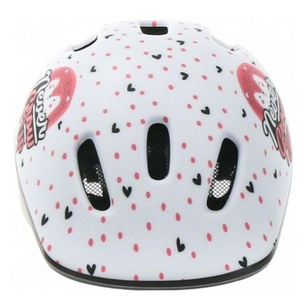 Polisport children's helmet Hoggy. size: XXS (44-48 cm), color: matte white pink