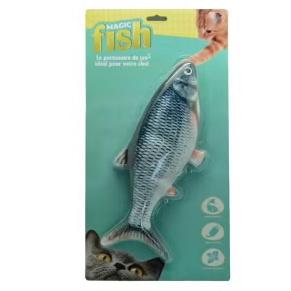 Basic magische vis kattenspeelgoed