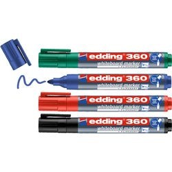 Whiteboard-marker 360 edding 1,5 - 3 mm kleurenassortiment