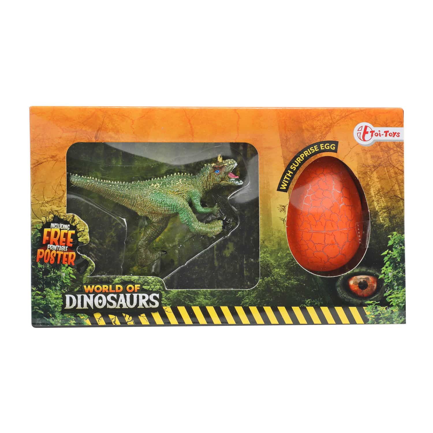 Toi-toys wereld van dinosaurus dino met verrassingsei