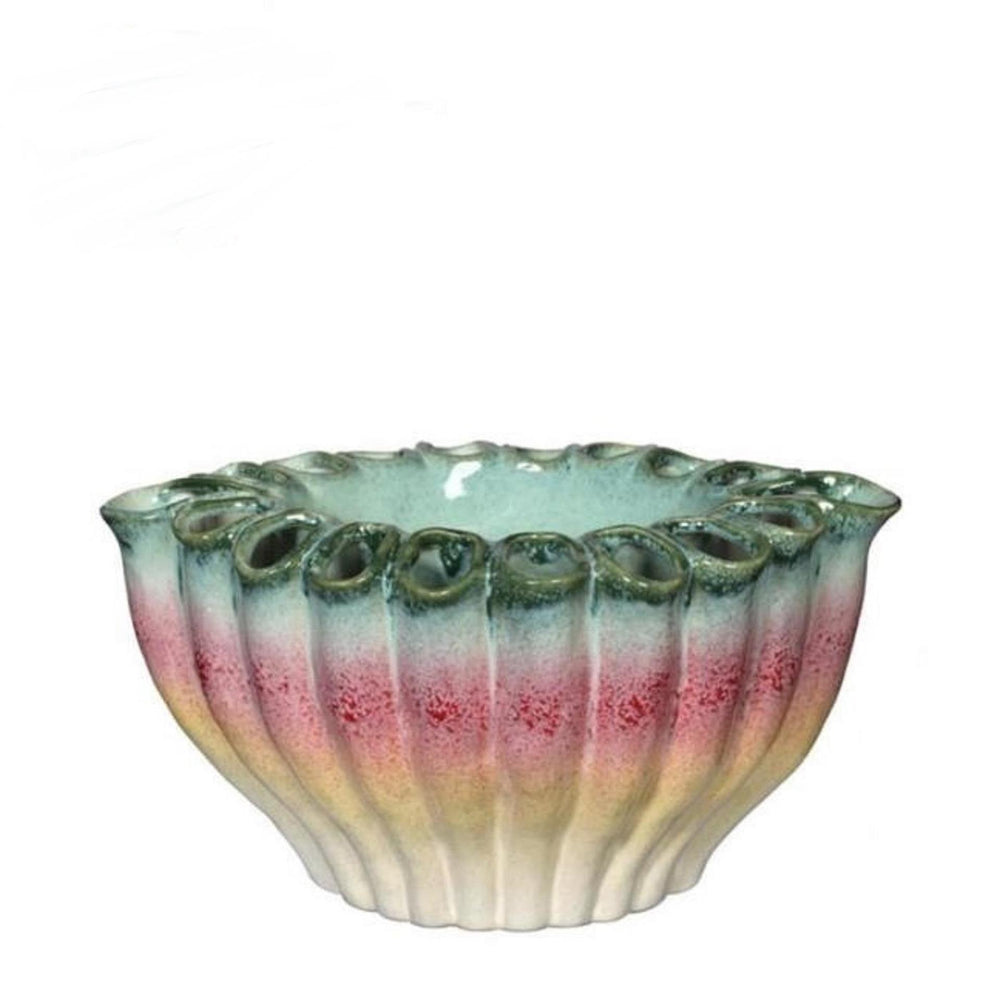 Ideas 4 seasons regenboog vaas m 30x20,3x17cm