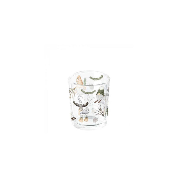 Ambiente theelichthouder forest gnomes white